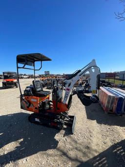 Miva VA08 Mini Excavator 13.5HP Gas engine