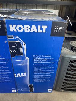 New Kobalt 20 Gallon air compressor