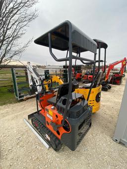 2024 Miva VA08 Mini Excavator 13.5hp Gas engine