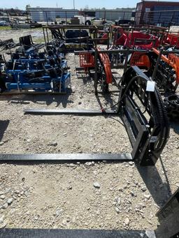 New GIYI 60" Quick attach Hydraulic Pallet forks