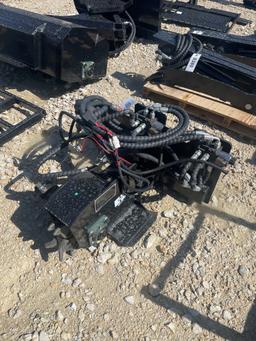 New GIYI Side Swing Stump grinder for mini skid