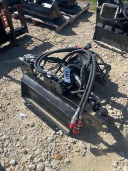 New GIYI Side Swing Stump grinder for mini skid