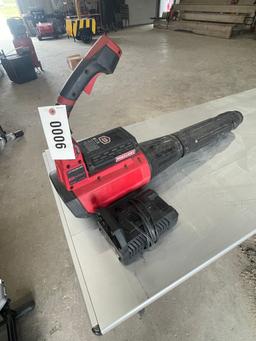 Craftsman 60V Blower with battery and charger