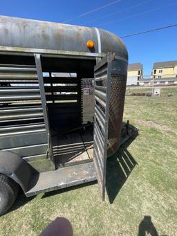 WW Bumper Pull 5x14 Slide gate,full open gate