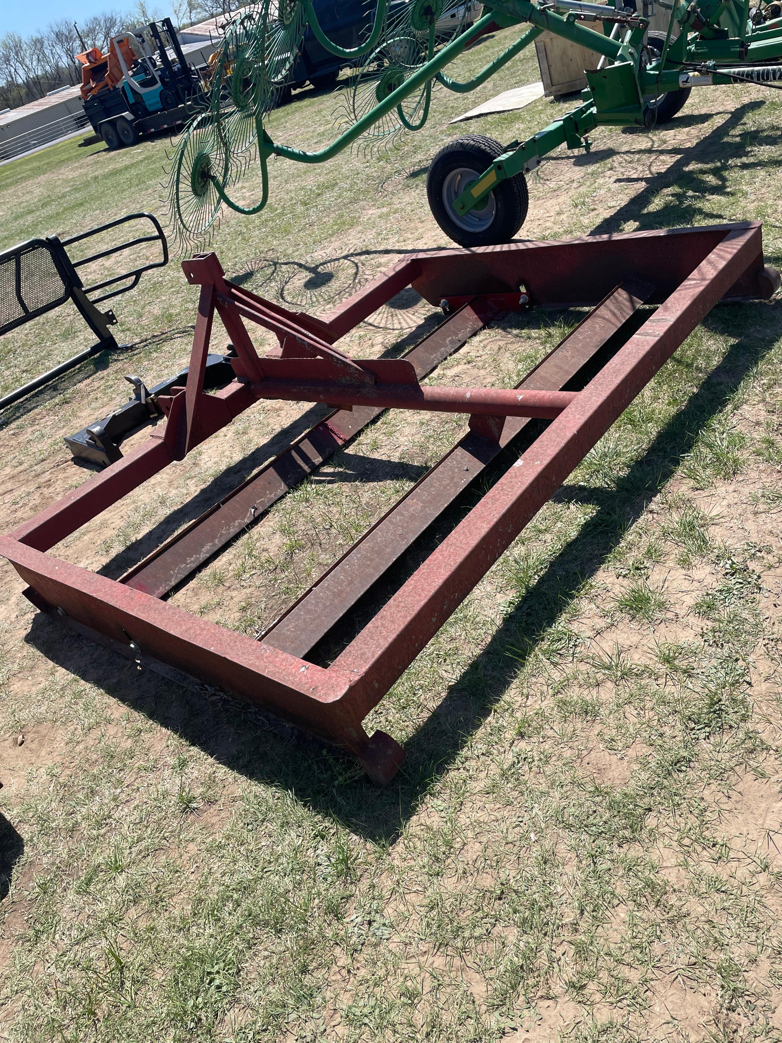 9' 3 Point 2 Row land leveler