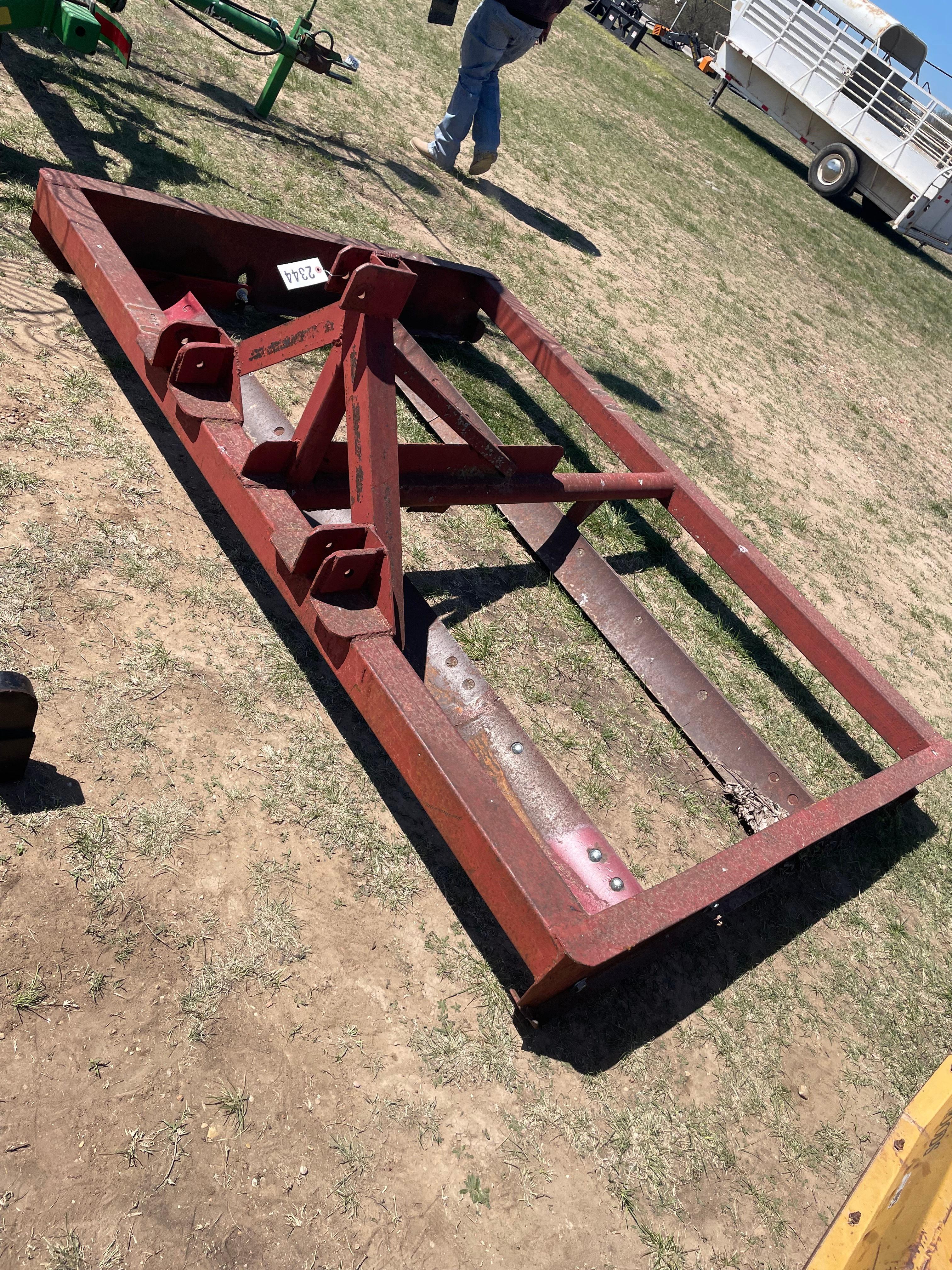 9' 3 Point 2 Row land leveler