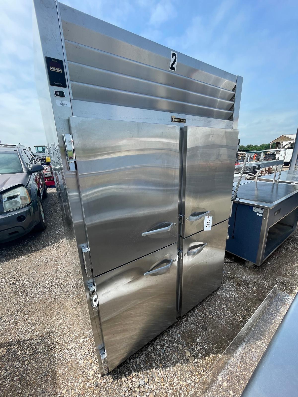 Travllen 4 door commerical refrigerator