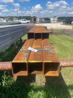 6" Sq Tubing 3/16 3 pcs @ 13"7 3 pcs @ 10" 7 73ft.