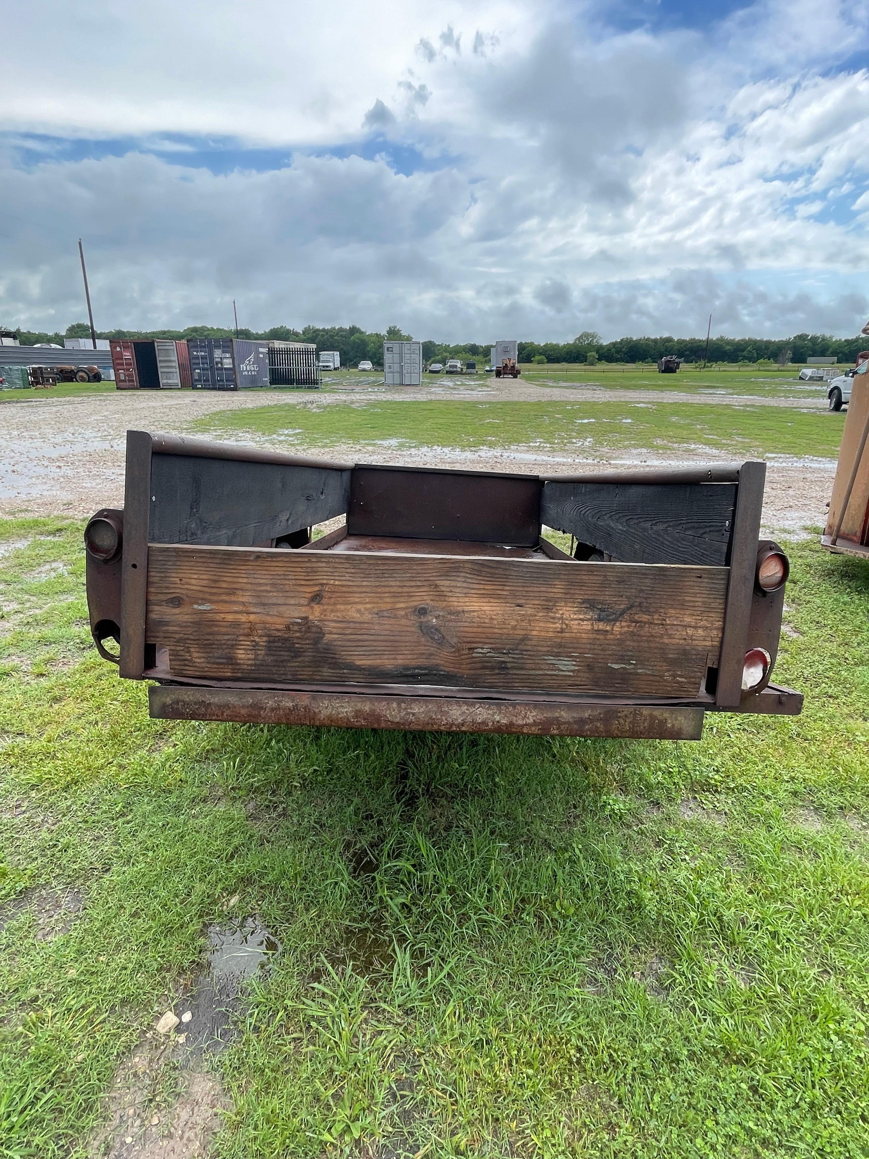 10'x4' single axle utility trailer