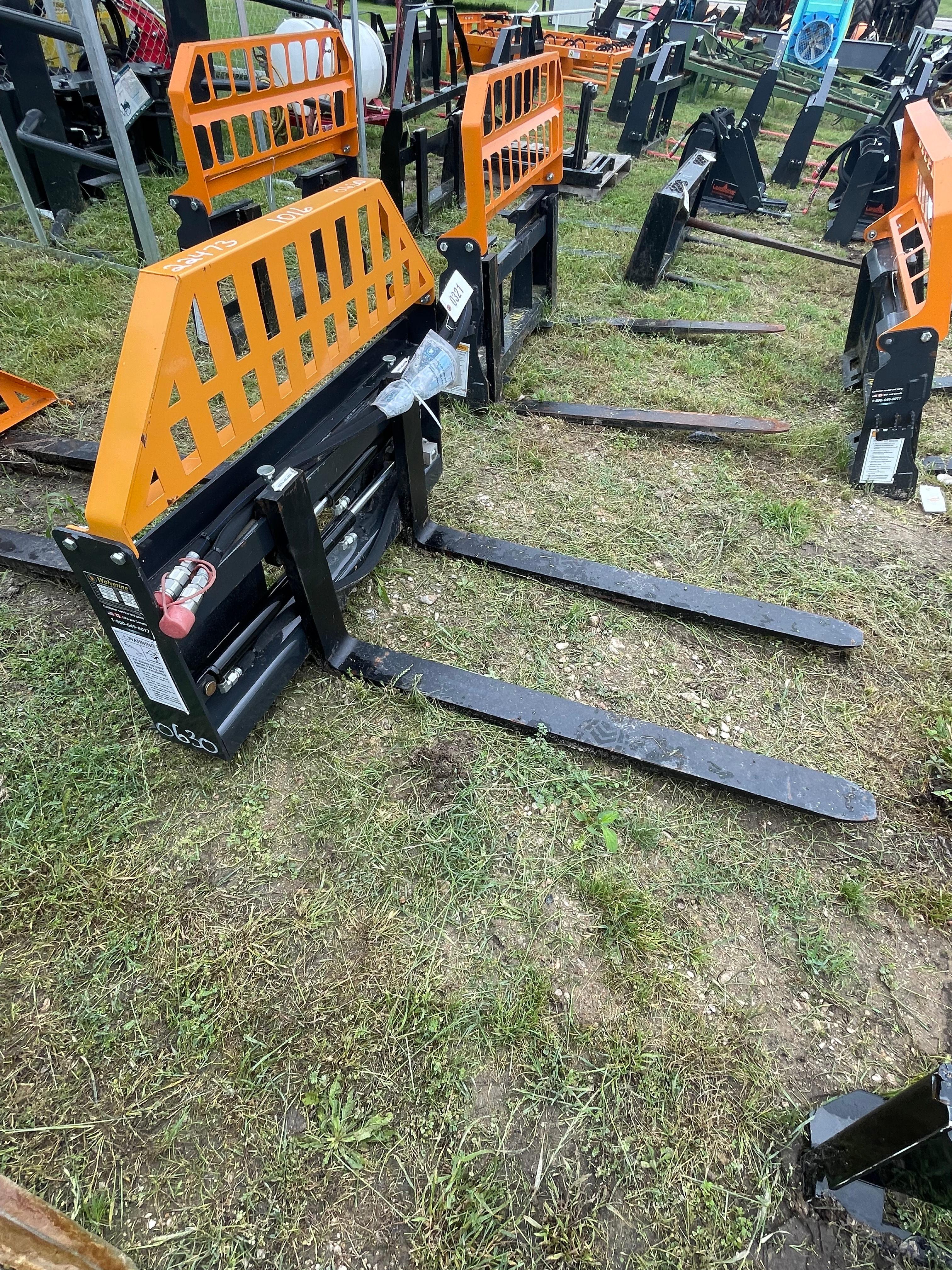 48' Hydraulic Pallet forks