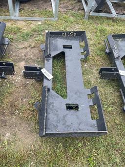 Skid Steer 3 Point Quick Attach Adapter hitch