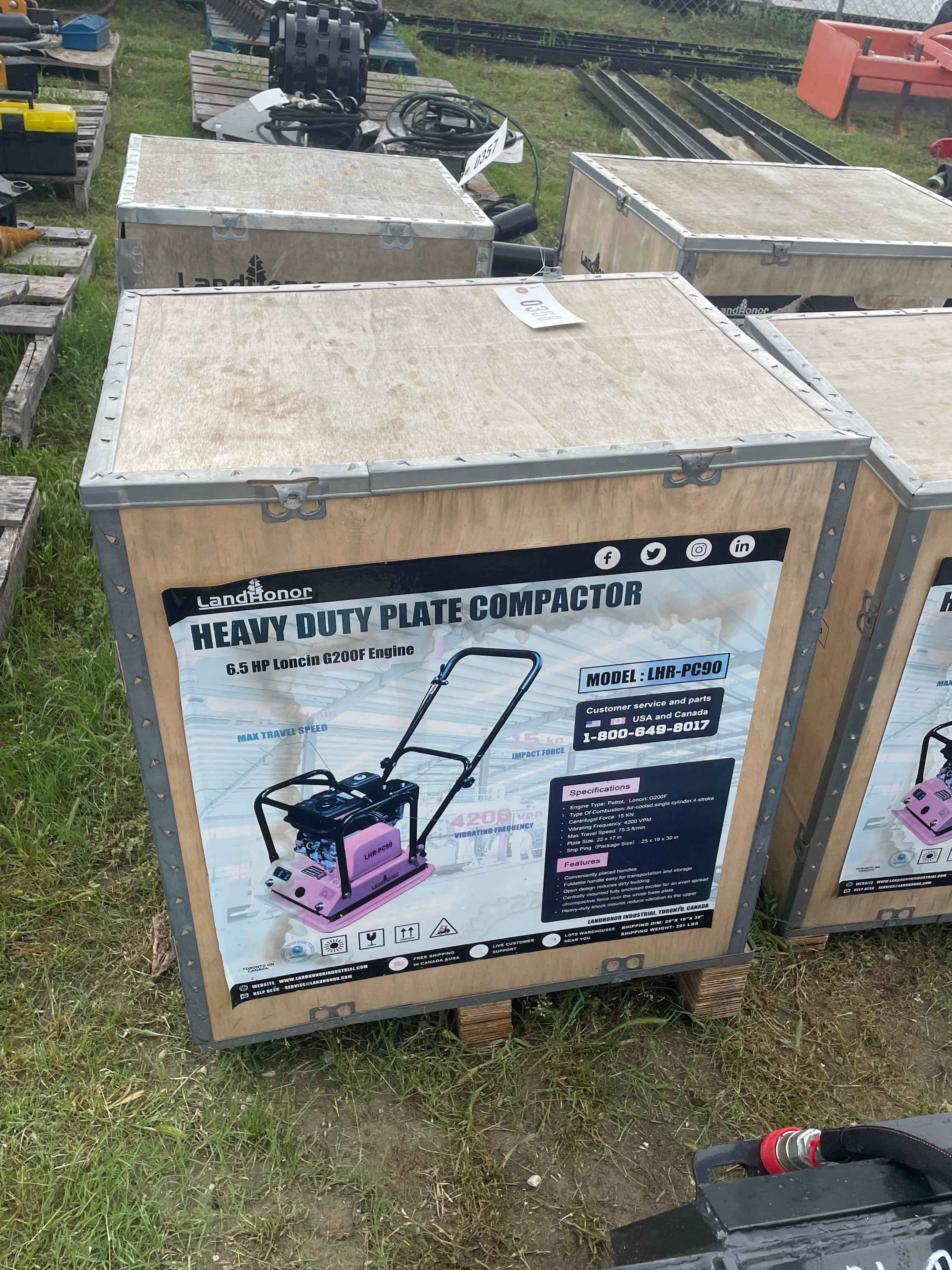 Heavy Duty Plate Compactor