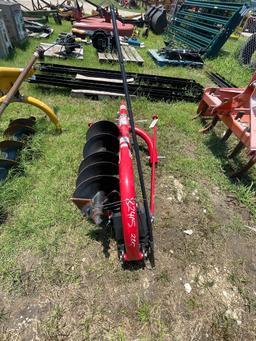 King Kutter 3 point auger