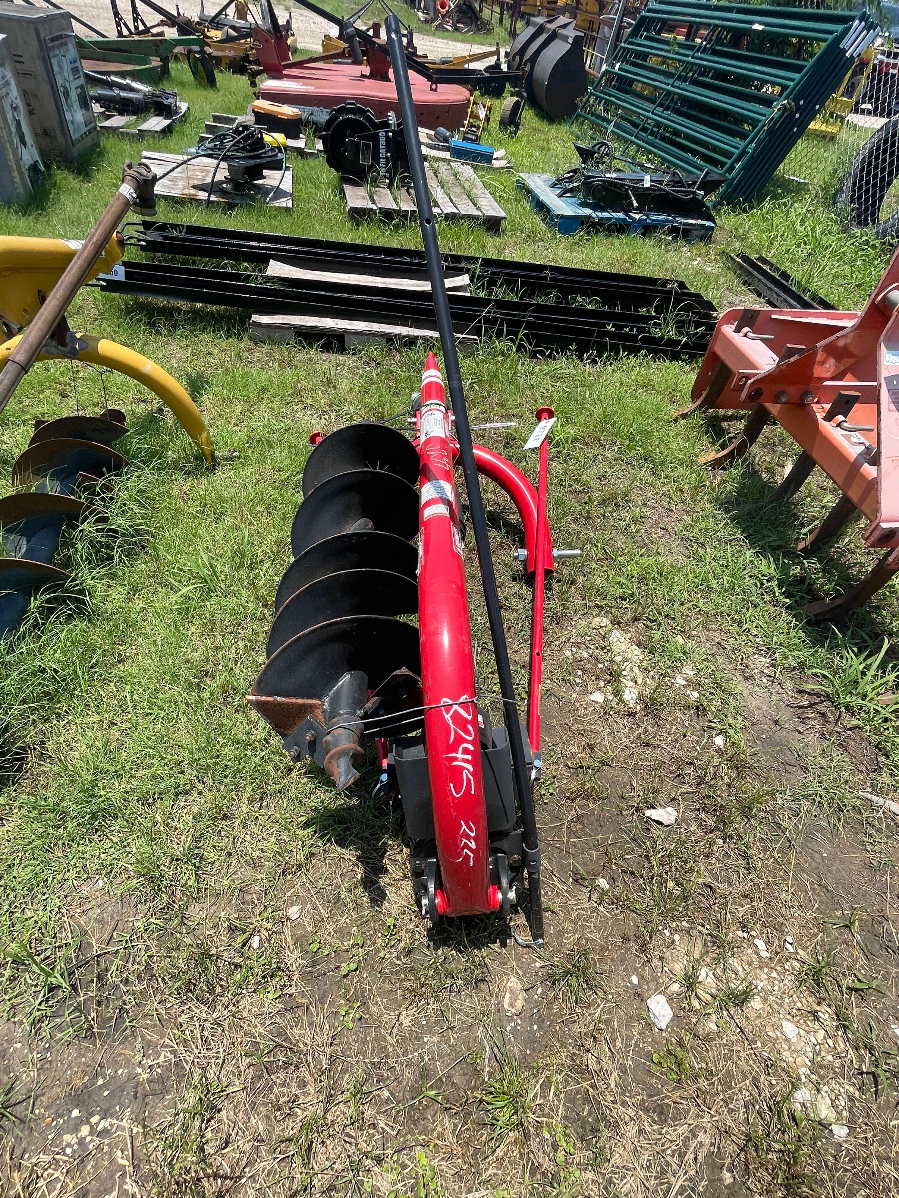 King Kutter 3 point auger