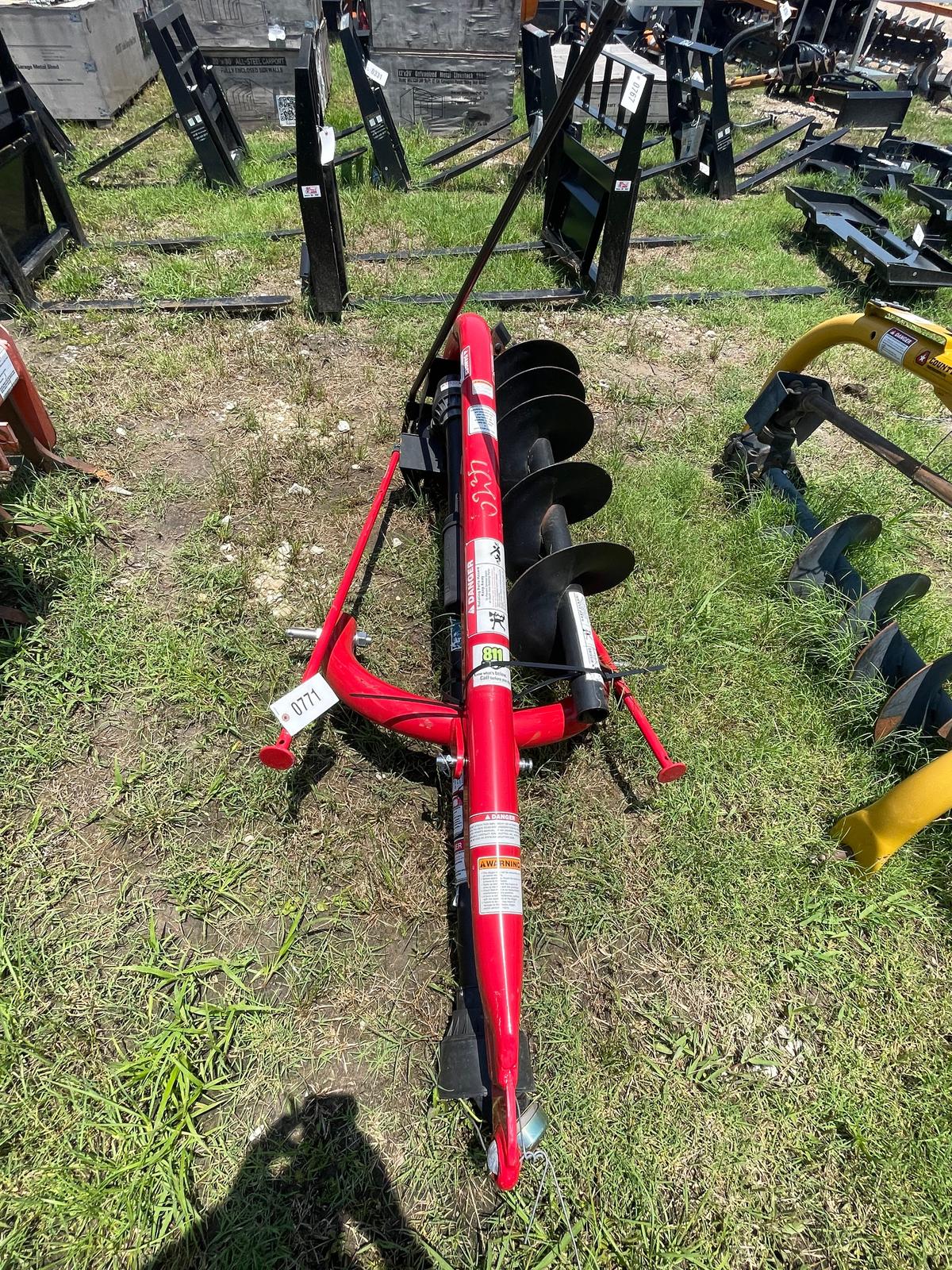 King Kutter 3 point auger