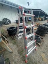 Little giant super duty adjustable ladder