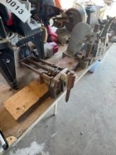 Arbor Press & wood vise