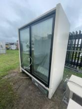 Zero zone model 2RVZC30 2 door Freezer with compressor