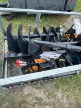 New wolverine Skid Steer Auger with 12&18" Bits