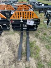 New Wolverine 48" Hydraulic Skid steer Pallet forks