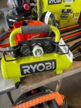 Ryobi Battery powered air compressor