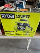 Ryobi Battery powered air compressor