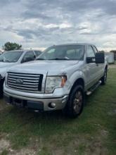2010 Ford F150 XLT Ext Cav silver 163,004 miles vin#1FTFX1EV3AFA50213