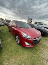 2013 Hyundai Eleantra Red 148,202 miles runs and drives great cold a/c Vin#KMHD35LE8DU149571