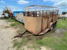 14'x5 Tandem Stock Trailer