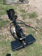 GIYI Mini Skid Auger