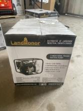 New Land Honor 3 inch semi trash water pump
