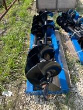 New GIYI Quick Attach Skid Steer Auger with 3 bits