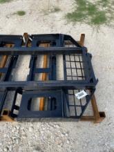 GIYI 5ft. Pallet fork attachment for skid steer