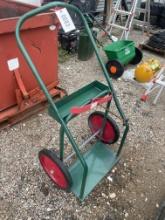 Bottle cart for cutting torch