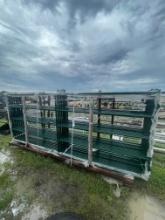 1-New 12'x6' 5 rail gate