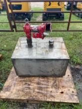 50 Gal Fuel Tank with Heavy duty pump