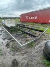 9x5 Galvanized work boat cradle