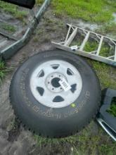 6 Lug chevy wheels & 2 tires