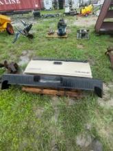 1-Chevy Silverado tail gate 99-07 with rear chevy bumper