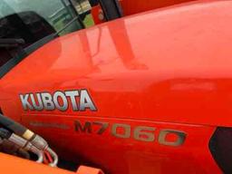 Kubota M7060D Tractor with Front Loader