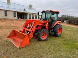 Kubota M7060D Tractor with Front Loader