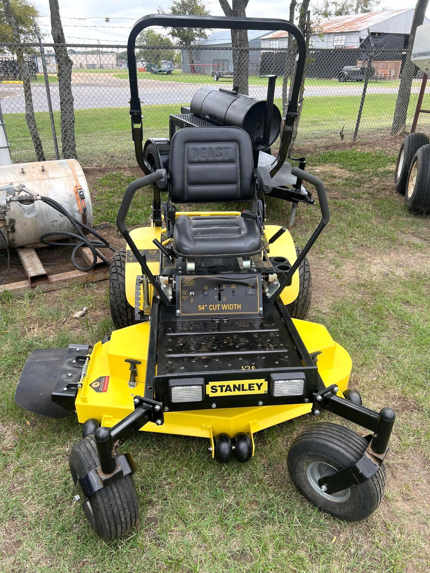 Stanley 54 inch Zero Turn Mower Heavy Duty Deck - New