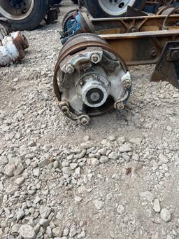 Lowboy axels