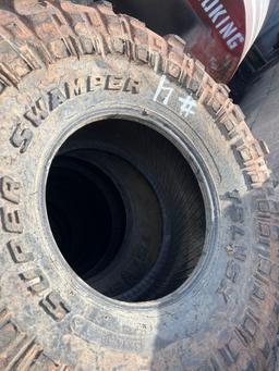 Set of 4 Super Swamper Tires 43 x 14.50?17