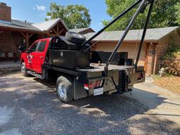 2017 Ford F-350 - 4x4 - Flatbed with Toolboxes, Electric Winch - 98,000 Miles