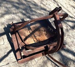 Antique 3-point Tractor Scoop