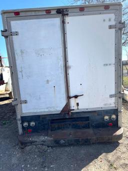 16 foot Storage Trailer - Will need set of tires to pull out of here - Comes with Bill of Sale