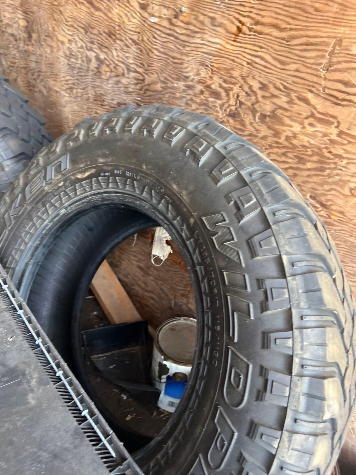 16 foot Storage Trailer - Will need set of tires to pull out of here - Comes with Bill of Sale