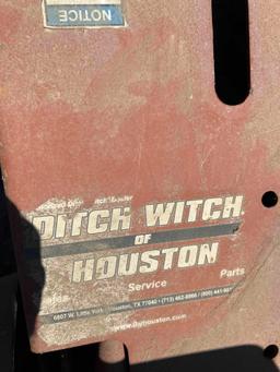 Ditch Witch 1230 Trencher - Has Compression
