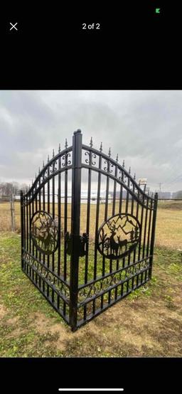 Lot of 2 - 7 ft Entryway Gates - 14 foot Total - Super Nice